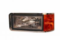 1990-2006 Mack CH600 Left/Driver Headlamp - New Replacement | P/N S23785