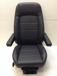 Bostrom BLACK LEATHER Air Ride Seat - New | P/N 8220001900