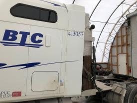 Mack CXU613 White Left/Driver Upper And Lower Side Fairing/Cab Extender - Used
