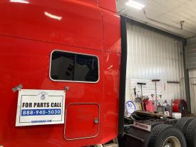 Peterbilt 386 Red Left/Driver Upper And Lower Side Fairing/Cab Extender - Used