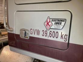 Western Star Trucks 4900FA Right/Passenger Sleeper Door - Used