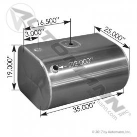 International 4300 Left/Driver Fuel Tank, 63 Gallon - New | P/N 57655063190DFX