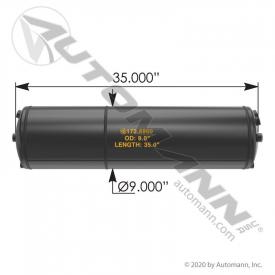 9(in) Diameter Air Tank - New | Length: 35(in) | P/N 1728860