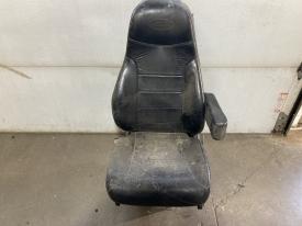 Peterbilt 379 Black Leather Air Ride Seat - Used