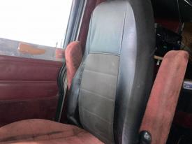 Peterbilt 379 Black LEATHER/CLOTH Air Ride Seat - Used