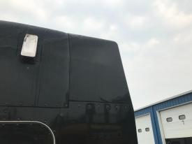 Peterbilt 379 Black Left/Driver Upper Side Fairing/Cab Extender - Used