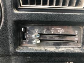 Chevrolet C70 Heater A/C Temperature Controls - Used