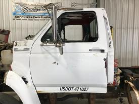 1987-1999 Ford F700 White Left/Driver Door - For Parts