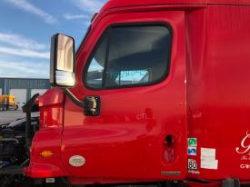 2008-2020 Freightliner CASCADIA Red Left/Driver Door - Used