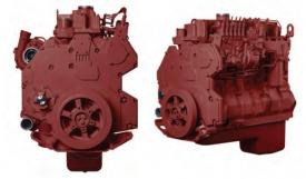 International DT466P Engine Assembly, 210HP - Rebuilt | P/N 54F4D210DR