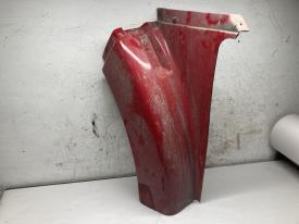Freightliner CORONADO Red Left/Driver Extension Fender - Used | P/N A1863565002
