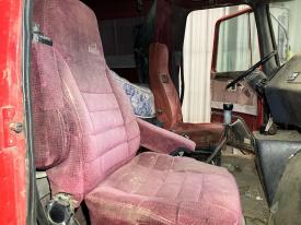 Volvo WIA Red Cloth Air Ride Seat - Used