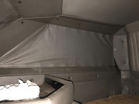 Kenworth T660 Tan Right/Passenger Sleeper Window Interior Curtain - Used