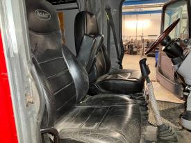 Peterbilt 386 Black Leather Air Ride Seat - Used