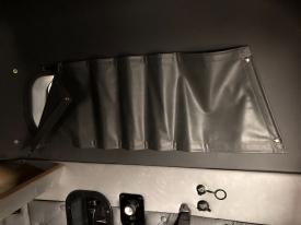 Mack CXU613 Grey Left/Driver Sleeper Window Interior Curtain - Used