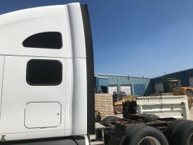 Kenworth T700 White Left/Driver Rubber Only Side Fairing/Cab Extender - Used