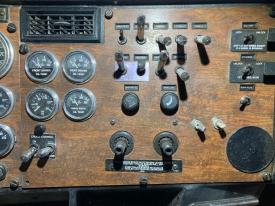 1987-2000 Peterbilt 379 Gauge And Switch Panel Dash Panel - Used
