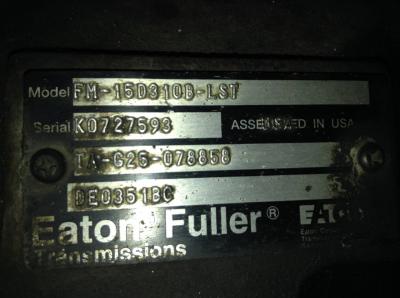 Fuller FM15D310B-LST Transmission