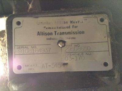 Allison AT545 Transmission