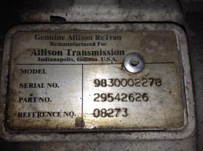 Allison 2400 Series Transmission - 29542626