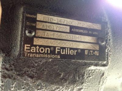 Fuller RTO16710C-AS2 Transmission
