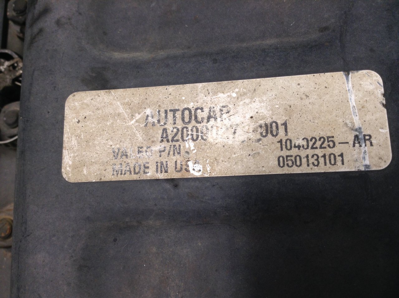 Autocar WX Radiator - 1040225-AR