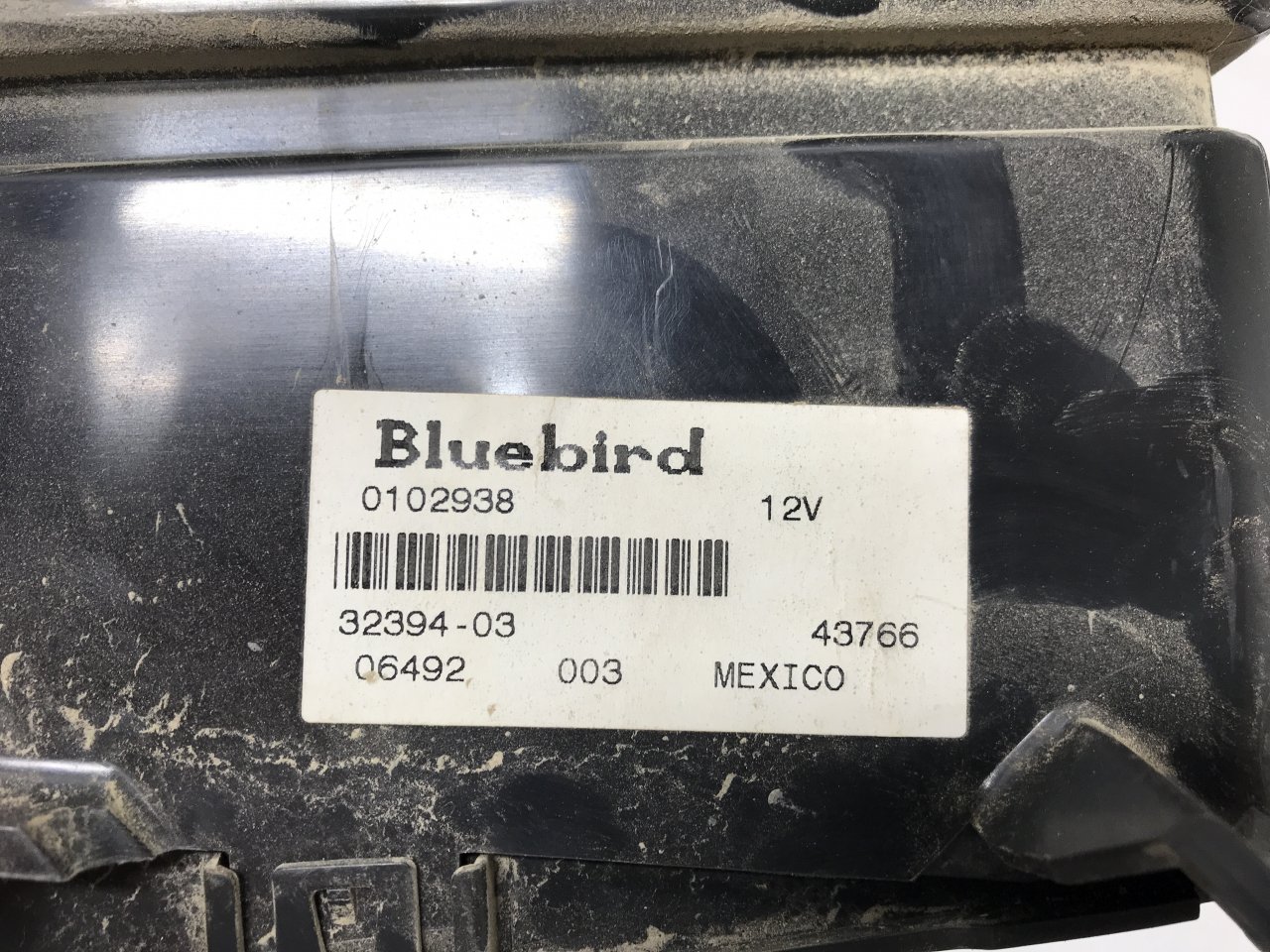 Blue Bird Vision Instrument Cluster - 0102938