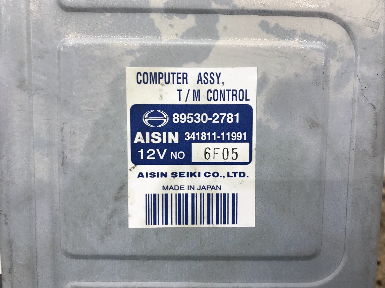 Aisin Seiki Other Control Module (TCM) - 89530-2781