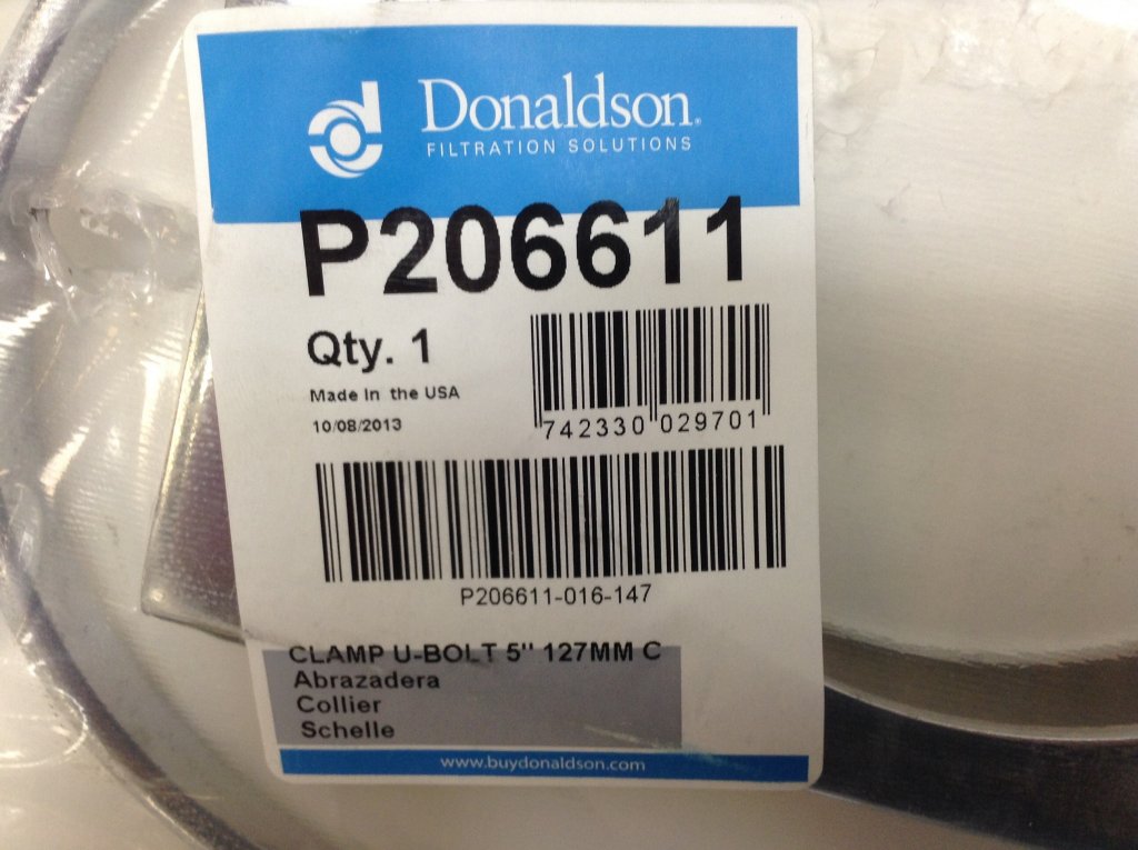 Donaldson P206611 Exhaust Clamp