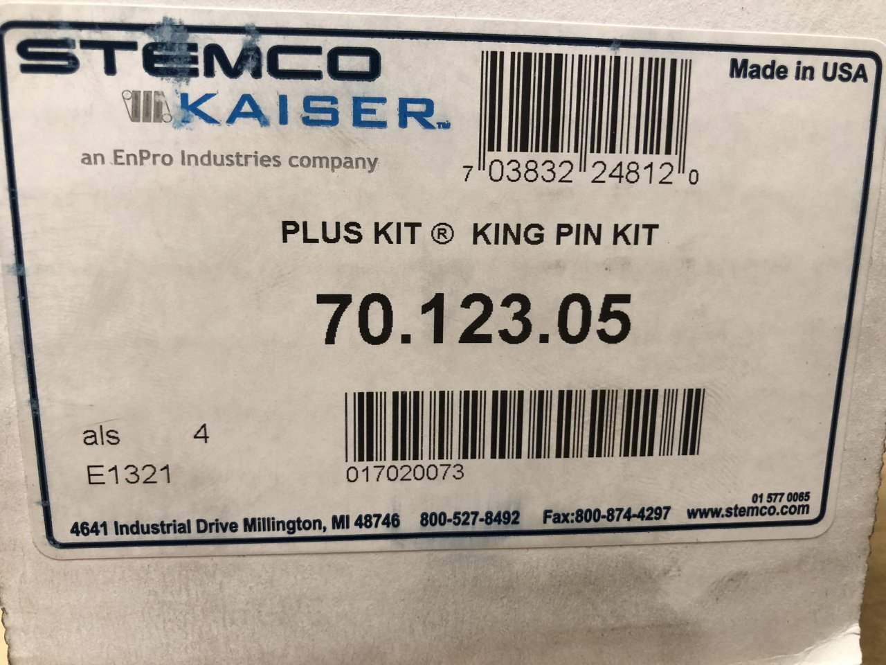 Eaton E-1203I King Pin Set