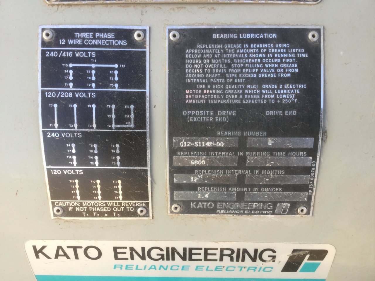 1984 Kato Engineering A230420000 