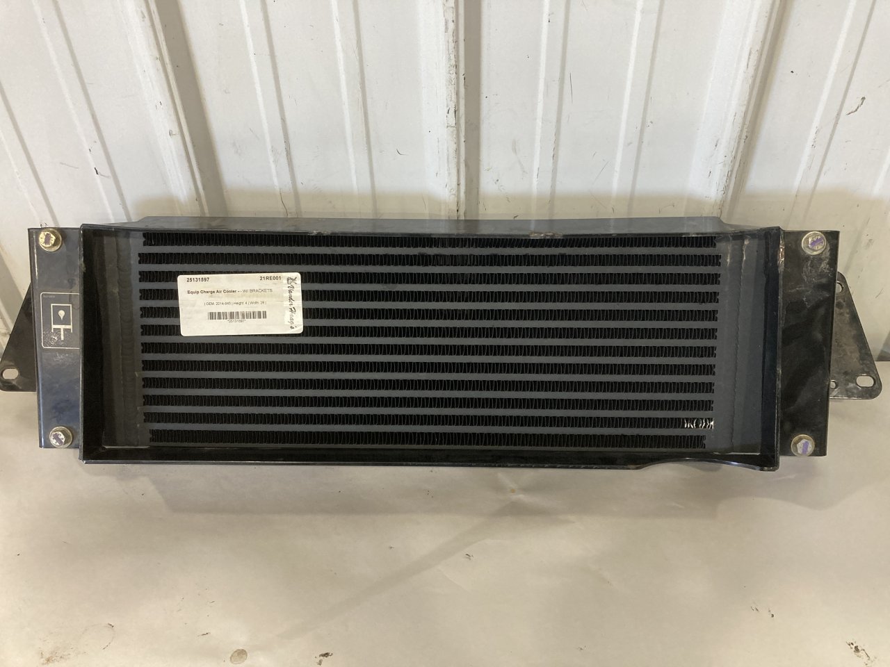 ASV RT50 Equip Charge Air Cooler - 2014-945