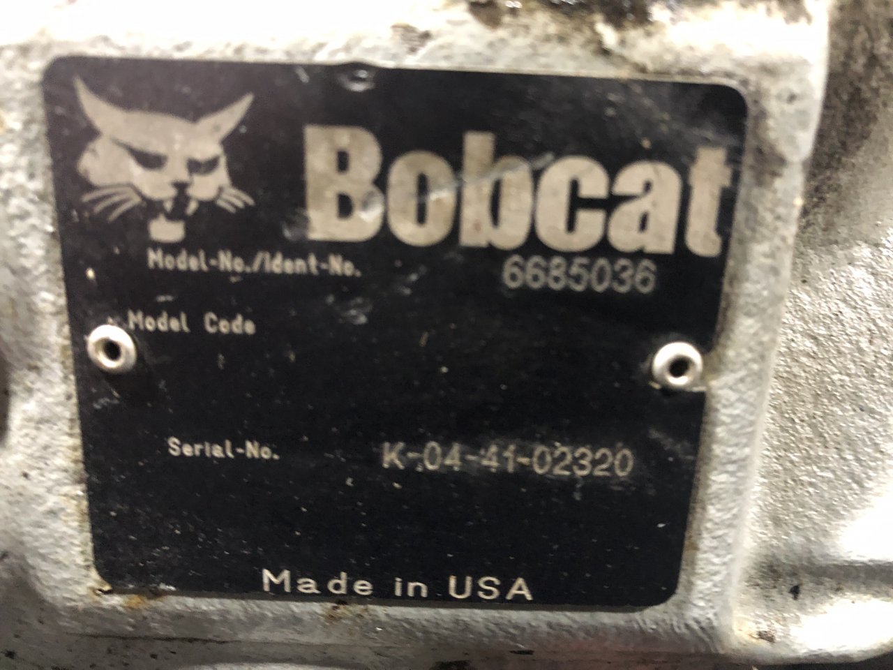 Bobcat T300 Hydraulic Pump - 6685036