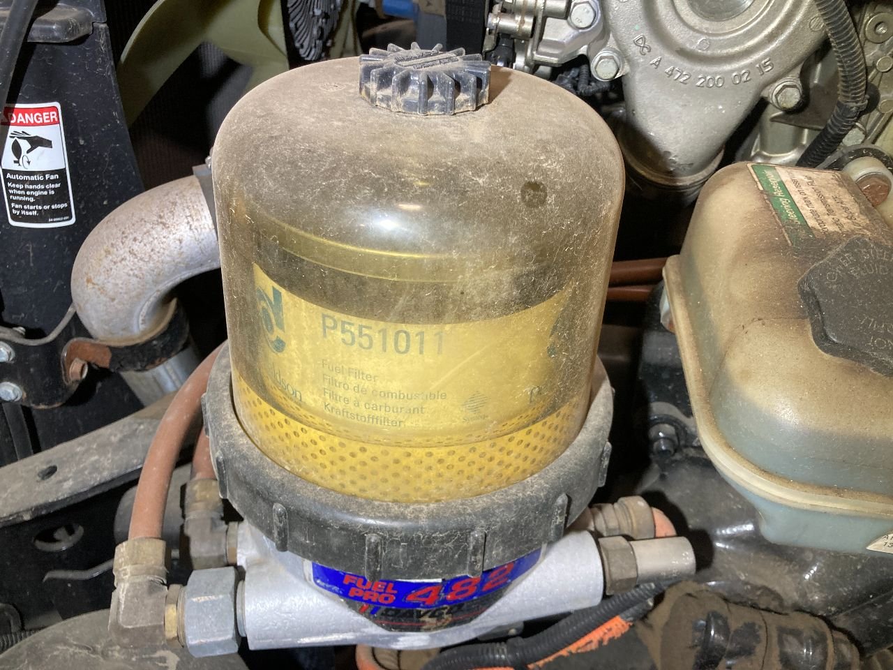 Detroit DD15 Fuel Filter Assembly - 482