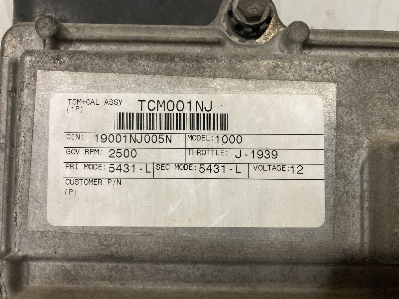 Allison 1000 Control Module (TCM) - -