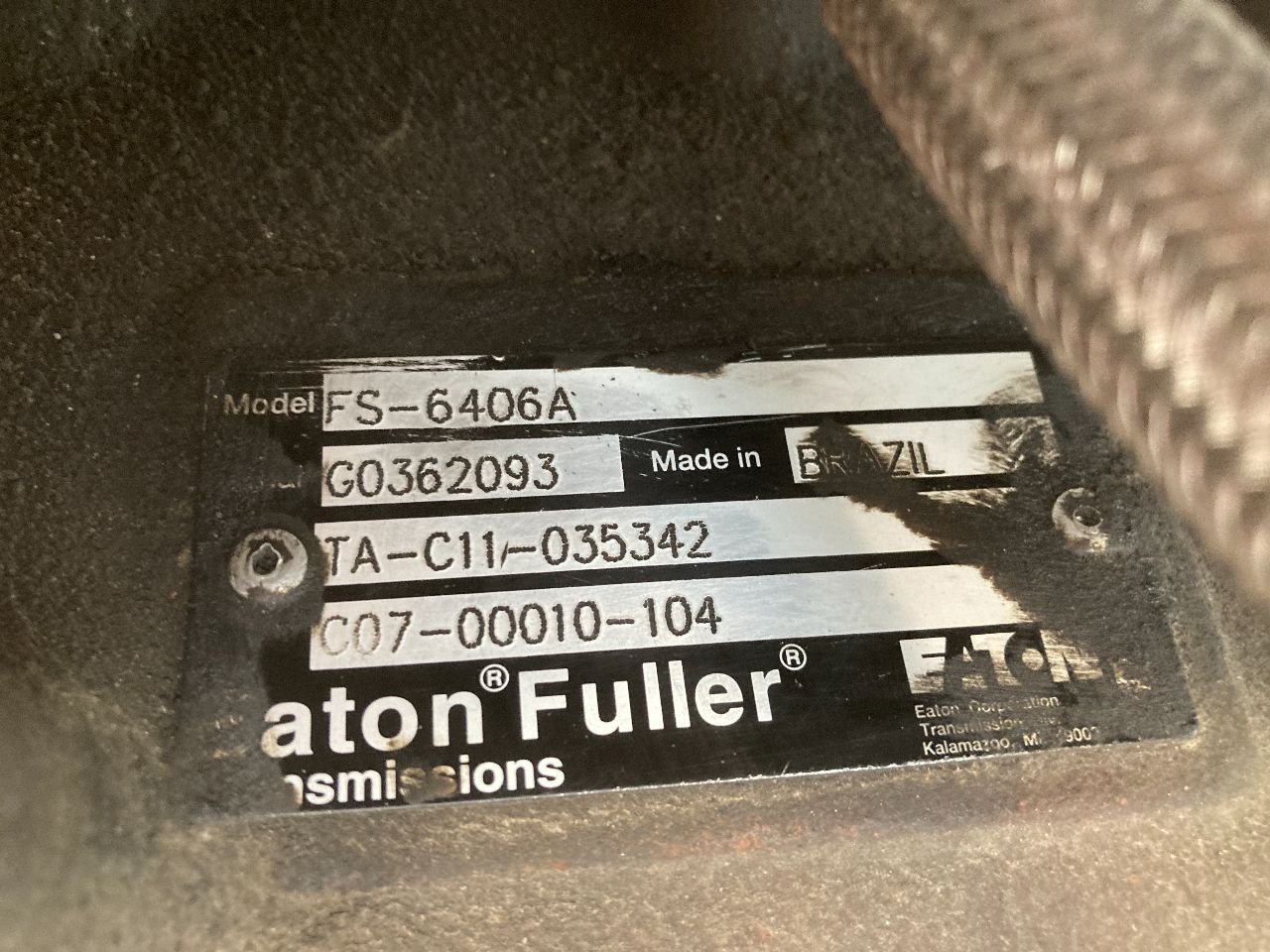Eaton FS6406A Transmission - TA-C11-035342