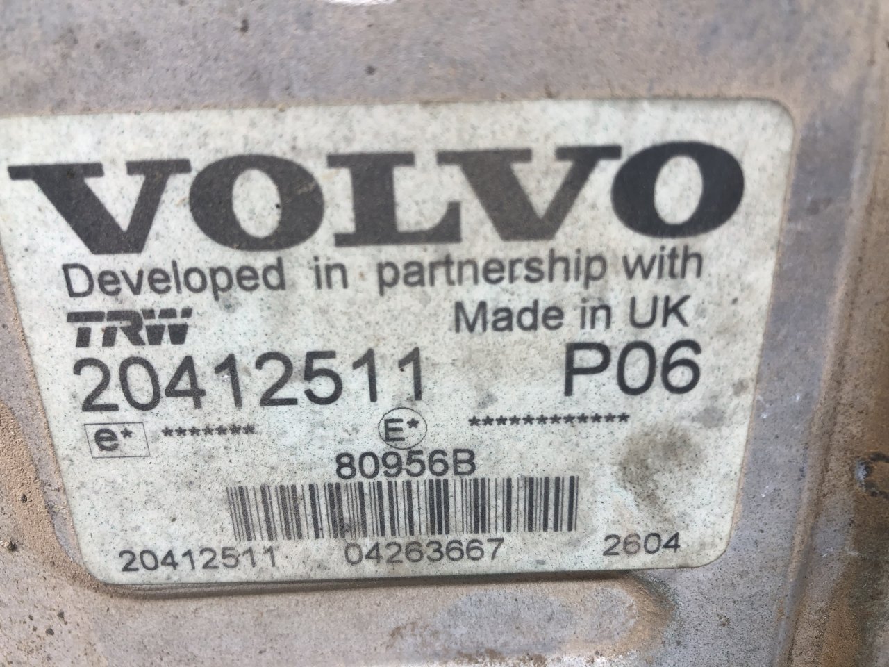 Volvo VED12 Control Module (ECM) - 20412511
