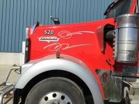2000-2023 Kenworth W900L RED Hood - For Parts