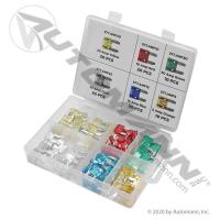 Electrical, Misc. Parts Mini Blade Fuse Assortment 100pc | P/N 577AMF100KT