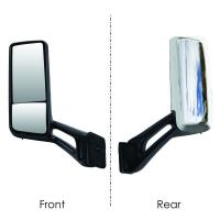 2013-2023 Peterbilt 579 POLY/CHROME Left/Driver Door Mirror - New | P/N 56375004C
