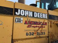 John Deere 644G Right/Passenger Door Assembly - Used | P/N AT318782