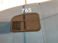 1994-2000 Freightliner FLD120 Left/Driver Sleeper Window - Used