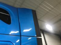2012-2025 Freightliner CASCADIA BLUE Left/Driver UPPER Side Fairing/Cab Extender - Used
