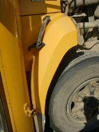 1980-1994 Ford B700 YELLOW Right/Passenger EXTENSION Fender - Used