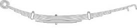 Triangle Spring 22-338 Front Leaf Spring - New