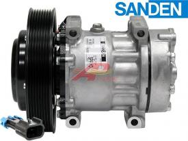 Air Conditioner Compressor Oe Sanden Compressor SD7H15 - 180mm, 8 Groove Clutch 12V | 598524
