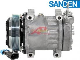 Air Conditioner Compressor Oe Sanden Compressor - 125mm, 6 Groove Hd Clutch | 596330