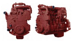 International DT466E Engine Assembly, 225HP - Rebuilt | P/N 54G6D210AF