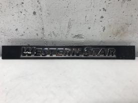 Western Star Trucks 4700 Cab Interior Part Western Star Dash Insert Badge | P/N 1864891000