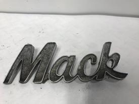 Mack DM600 Left/Driver Emblem - Used | P/N 27RU2127